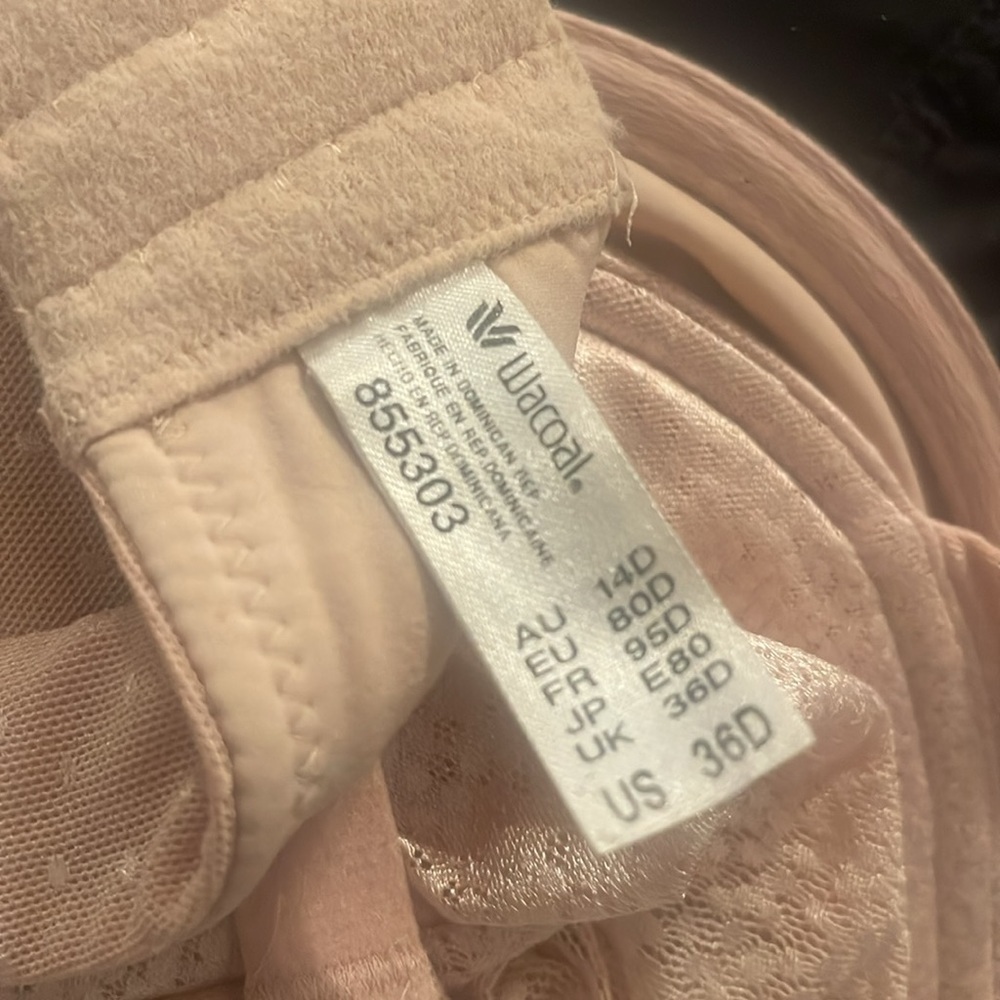 Wacoal 855303 Back Appeal Seamless bra Size 36D - Picture 4 of 4
